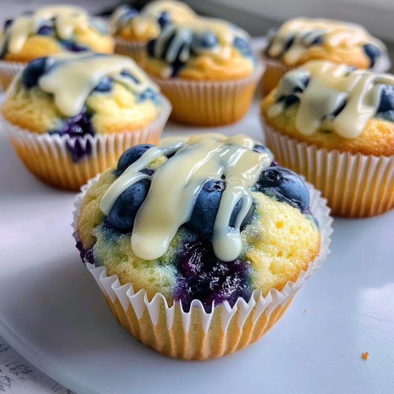 Lemon Blueberry Cupcakes Recipe
