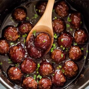Grape Jelly Meatballs Recipe