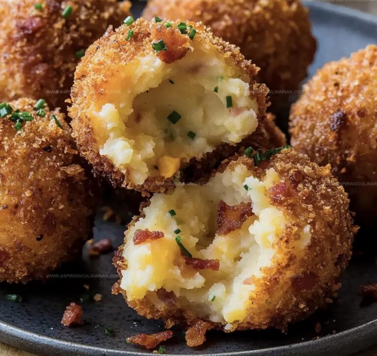 Fried Mashed Potato Balls Recipe