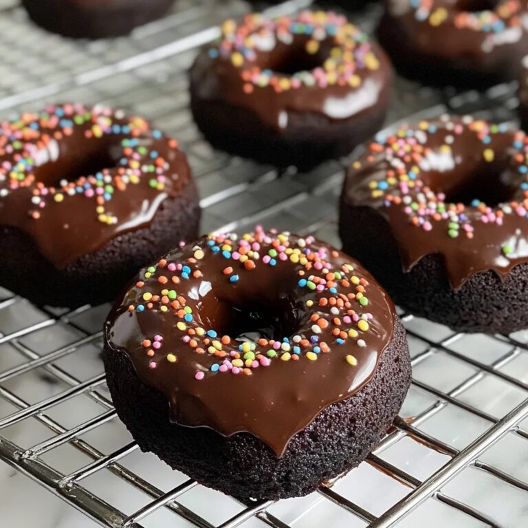 Chocolate Baked Donuts Recipe