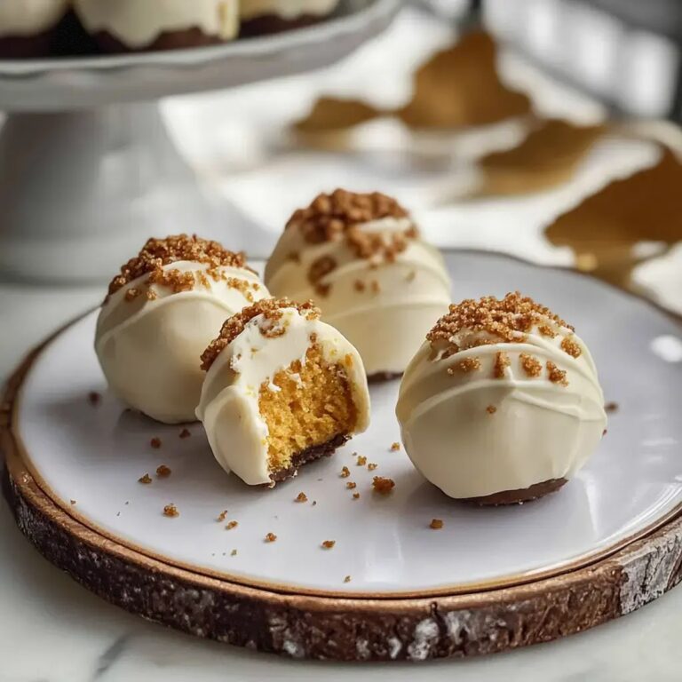 Pumpkin Cheesecake Balls Recipe