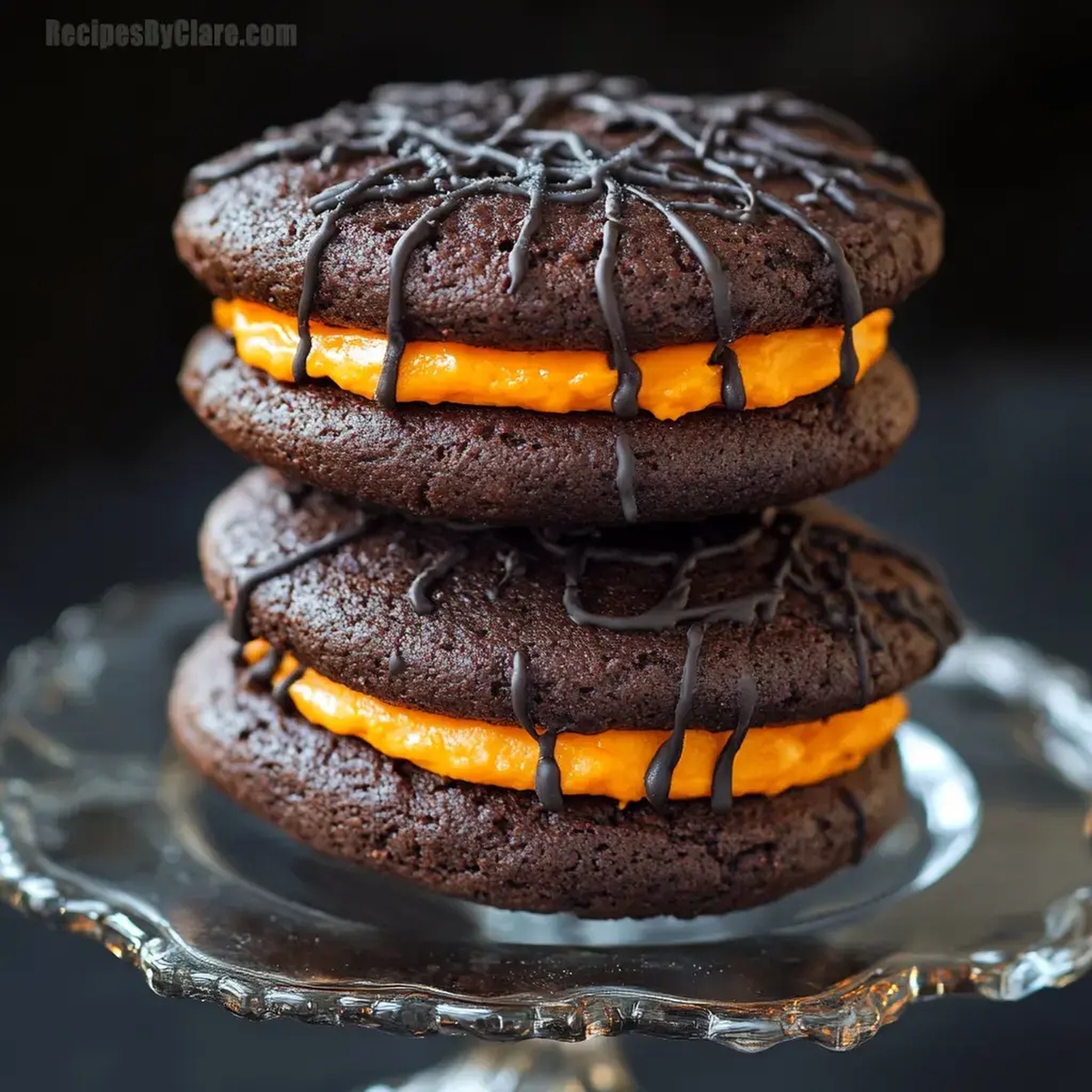 Halloween Whoopie Pies Creamy Filling Recipe