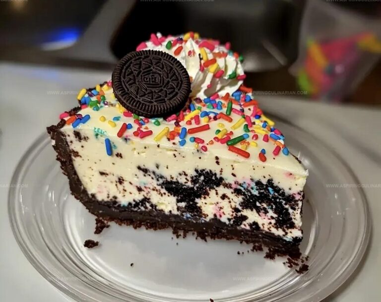 No Bake Oreo Cheesecake Sprinkles Recipe