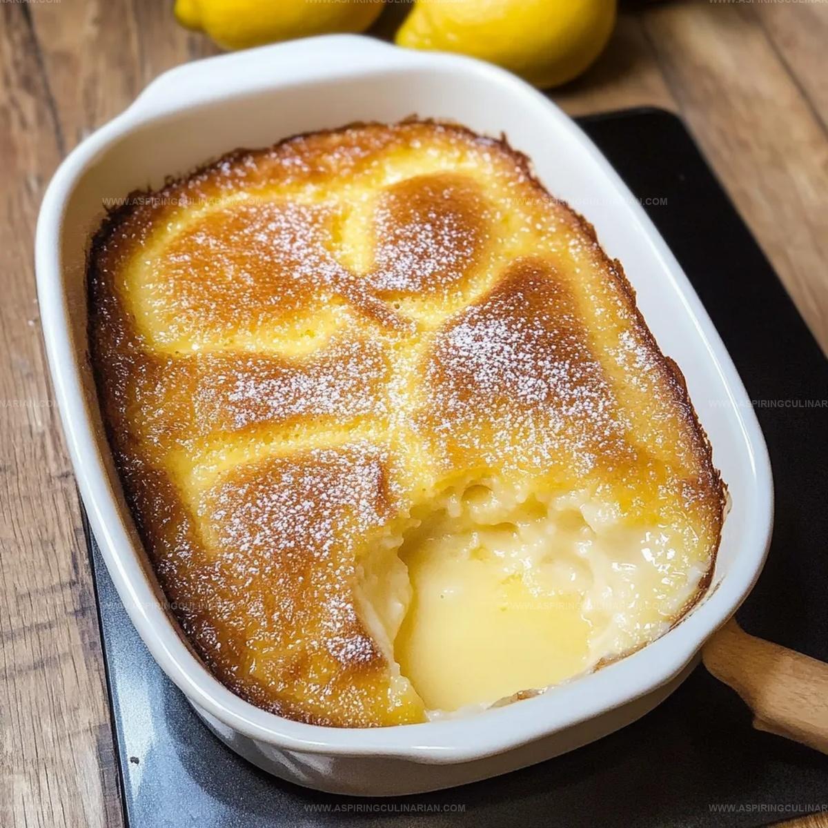 Jamie Oliver Self Saucing Lemon Pudding Recipe