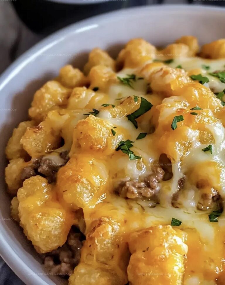 Cheesy Tater Tot Casserole Recipe