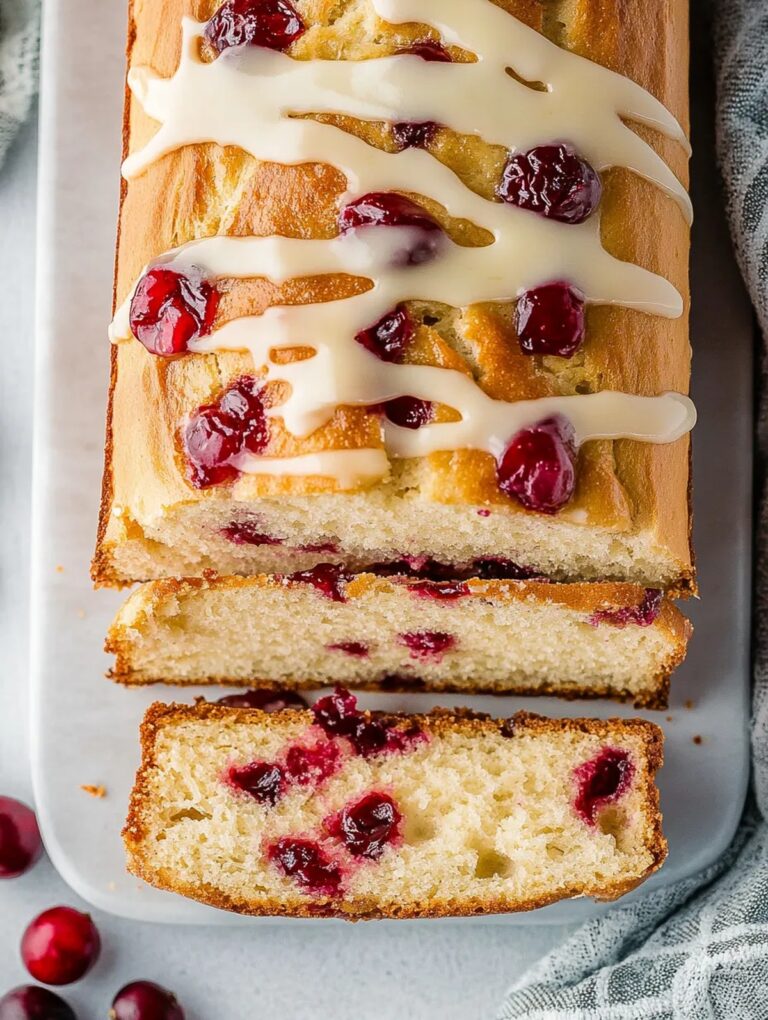 Cranberry Cream Cheese Bread Recipe