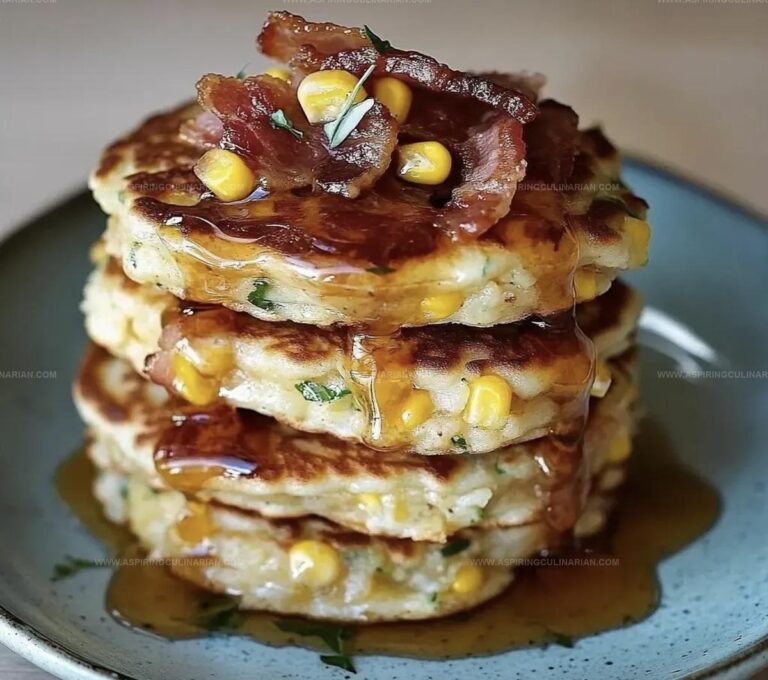 Bacon Corn Griddle Cakes Recipe