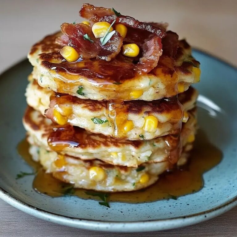 Bacon Corn Griddle Cakes Recipe