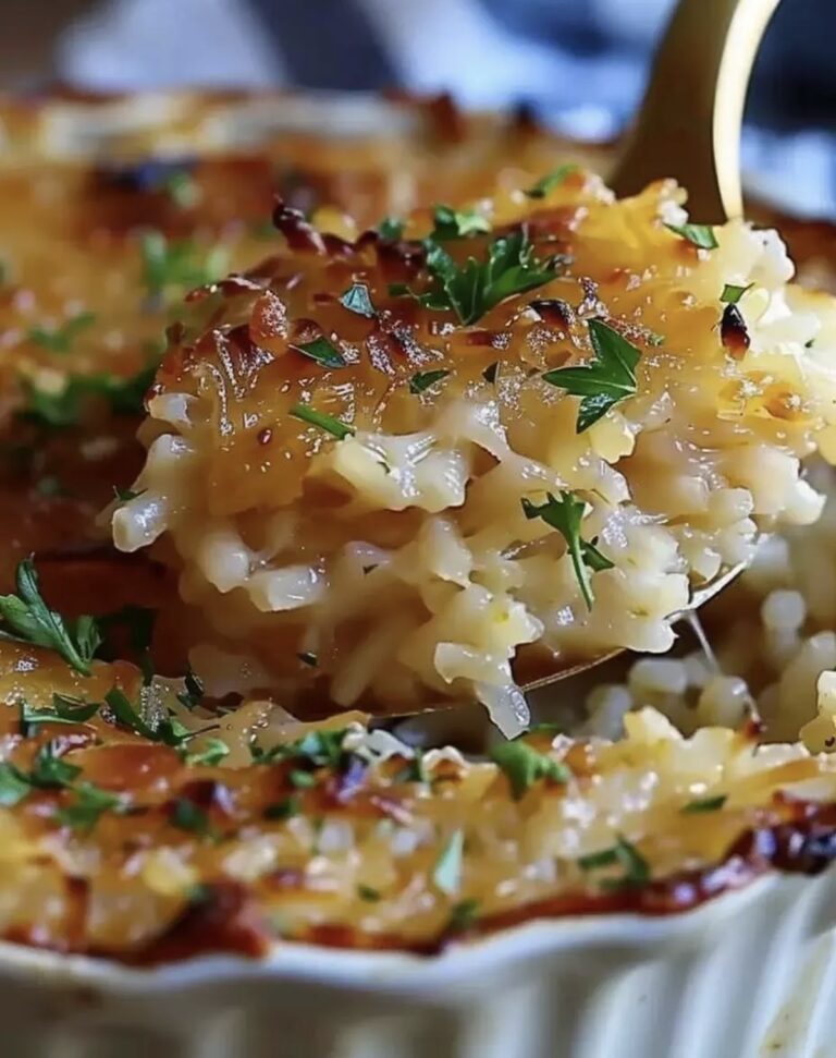 French Onion Soup Rice Recipe