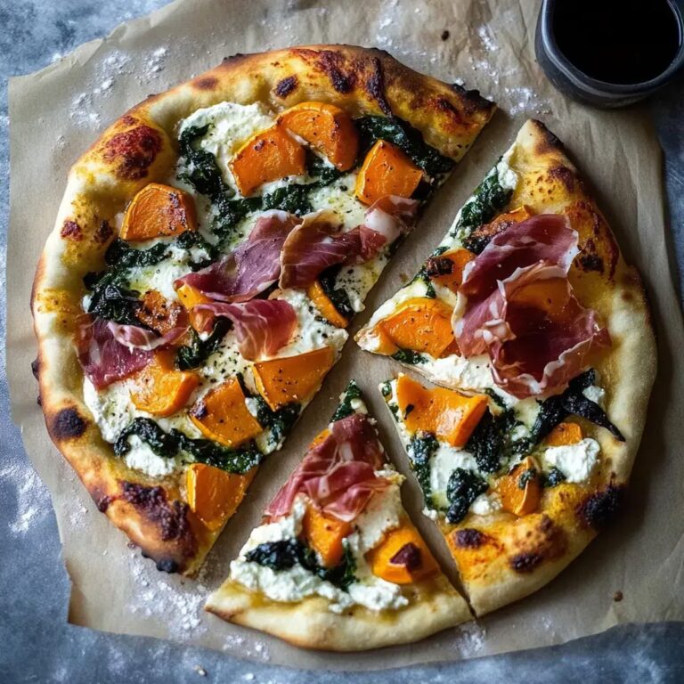 Winter Squash Prosciutto Pizza Recipe