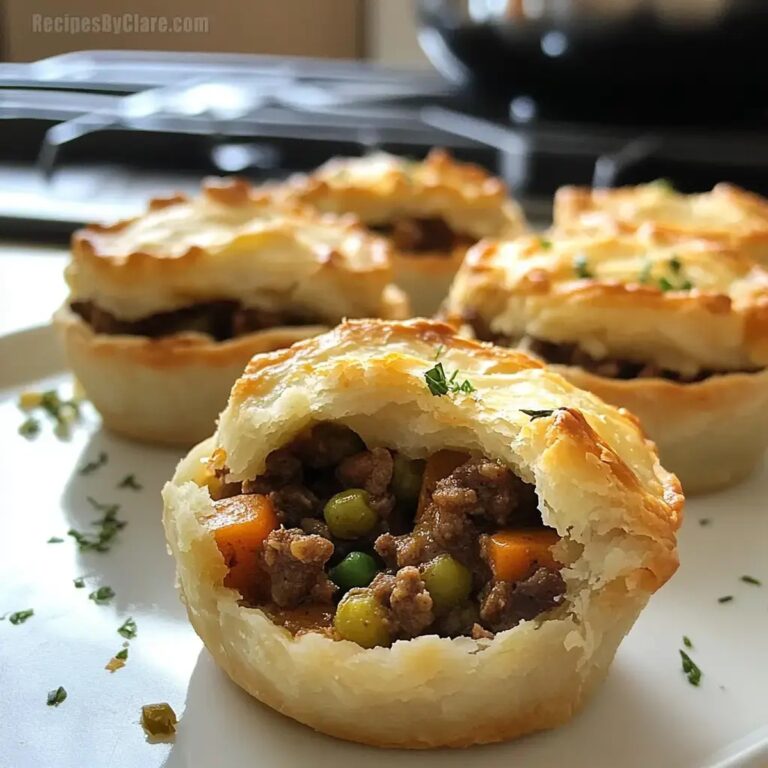 Mini Shepherds Pot Pies Recipe