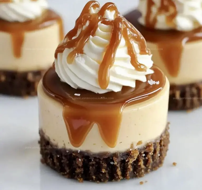 Mini Caramel Cheesecakes Recipe