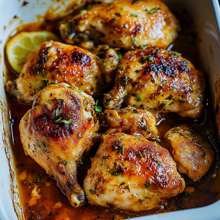 Baked Lemon Butter Chicken Recipe