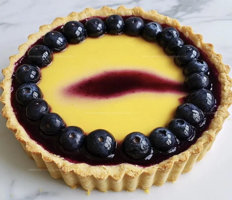 Blueberry Lemon Curd Tart Recipe