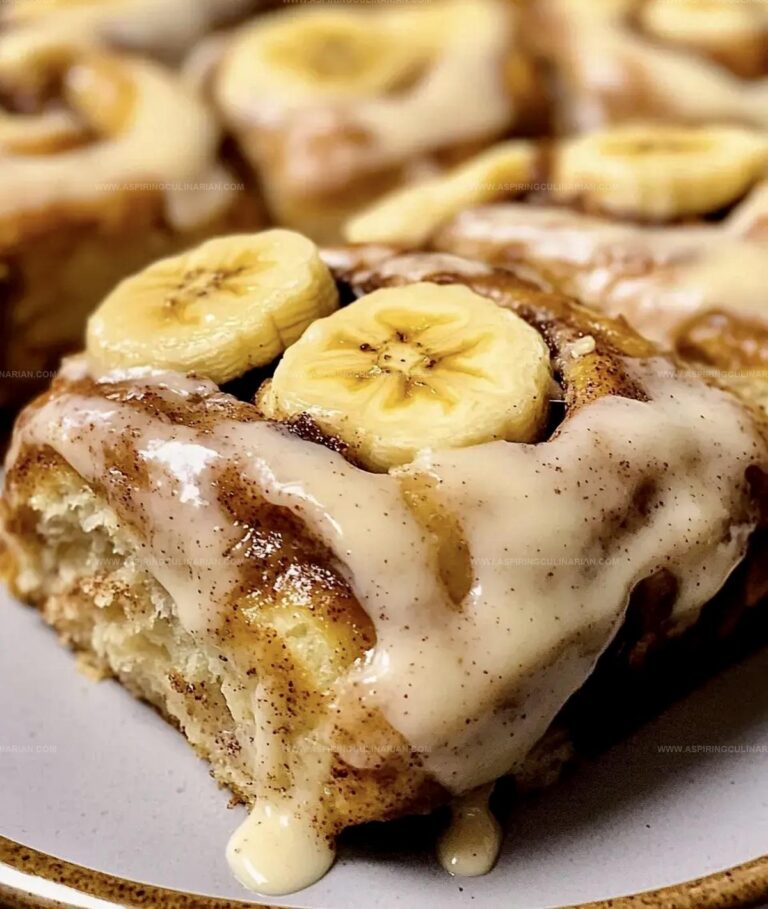 Banana Cinnamon Rolls Recipe