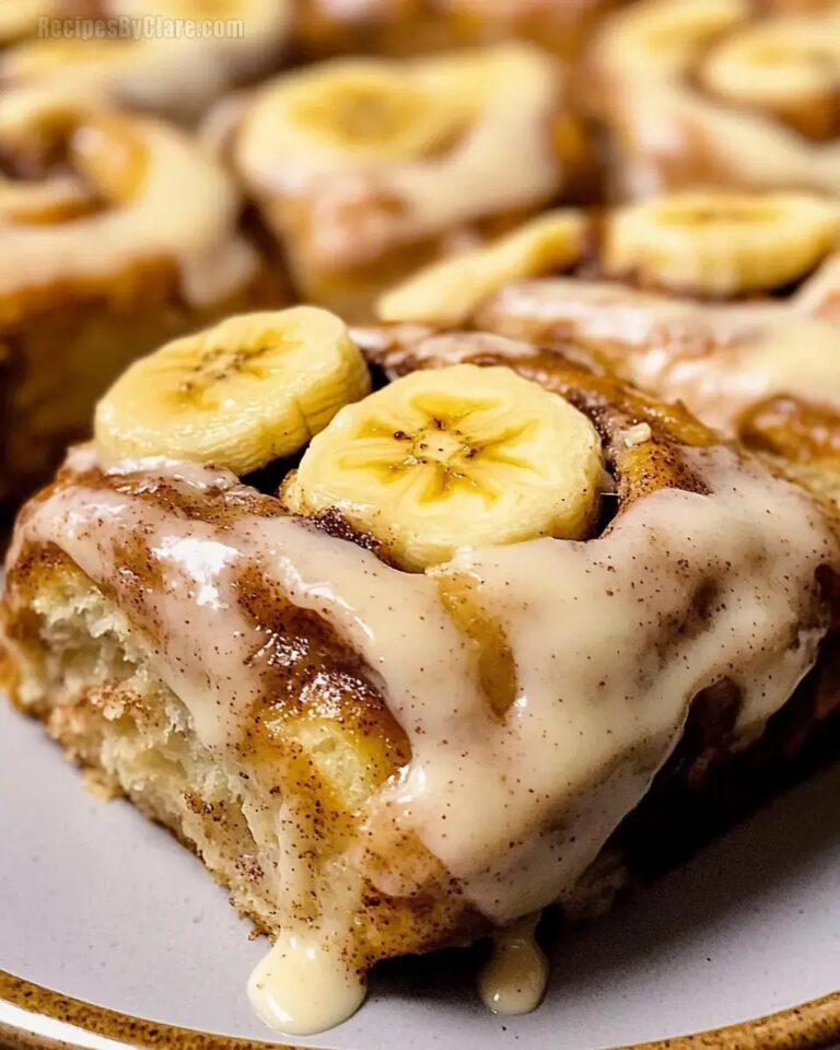 Banana Cinnamon Rolls Recipe