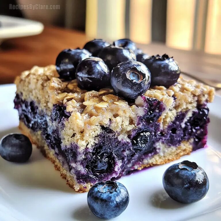 Blueberry Breakfast Cake Recipe