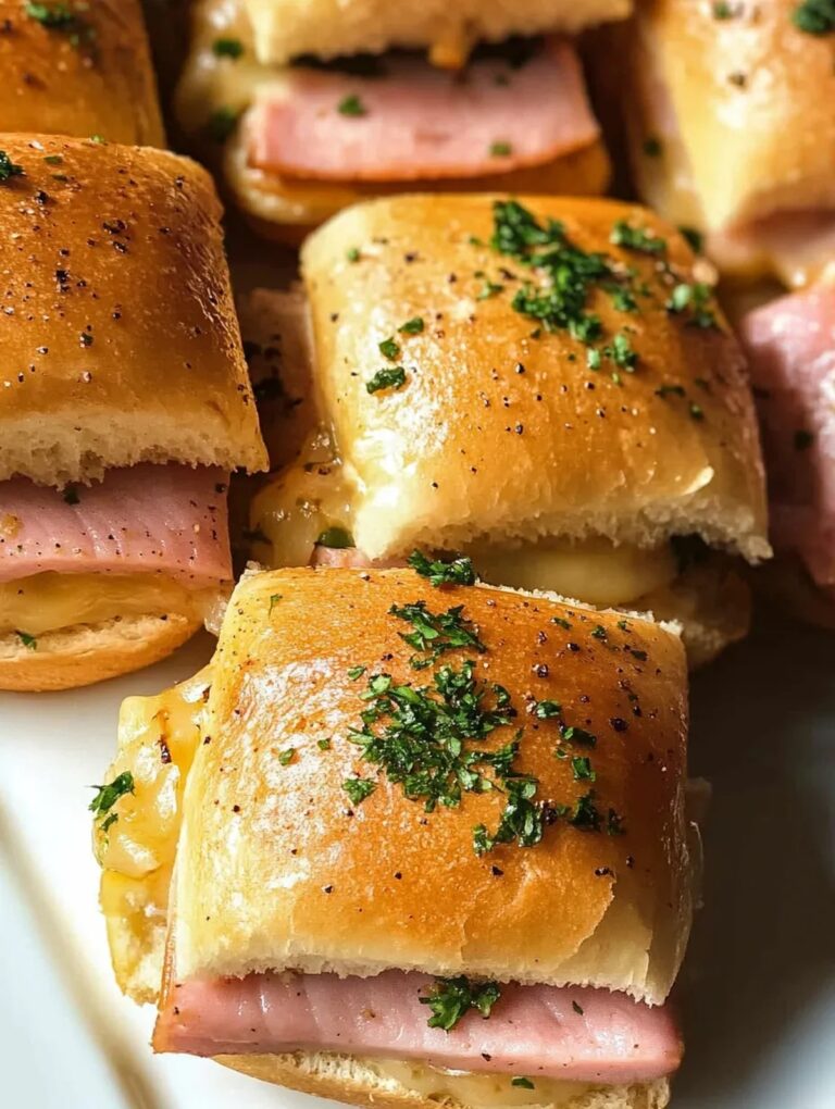 Ham Swiss Sliders Recipe