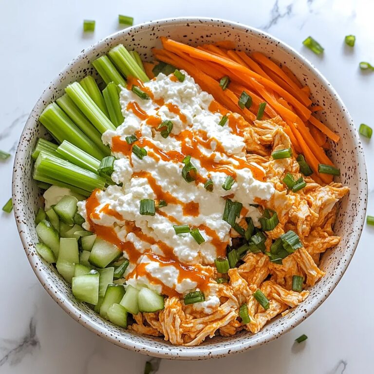 Buffalo Chicken Cottage Cheese Bowl Recipe