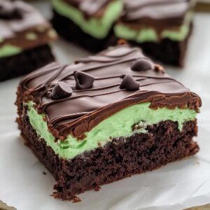 Mint Chocolate Brownies Recipe