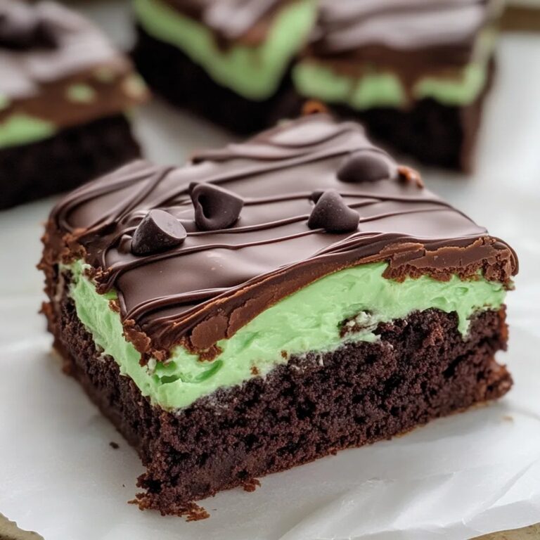 Mint Chocolate Brownies Recipe