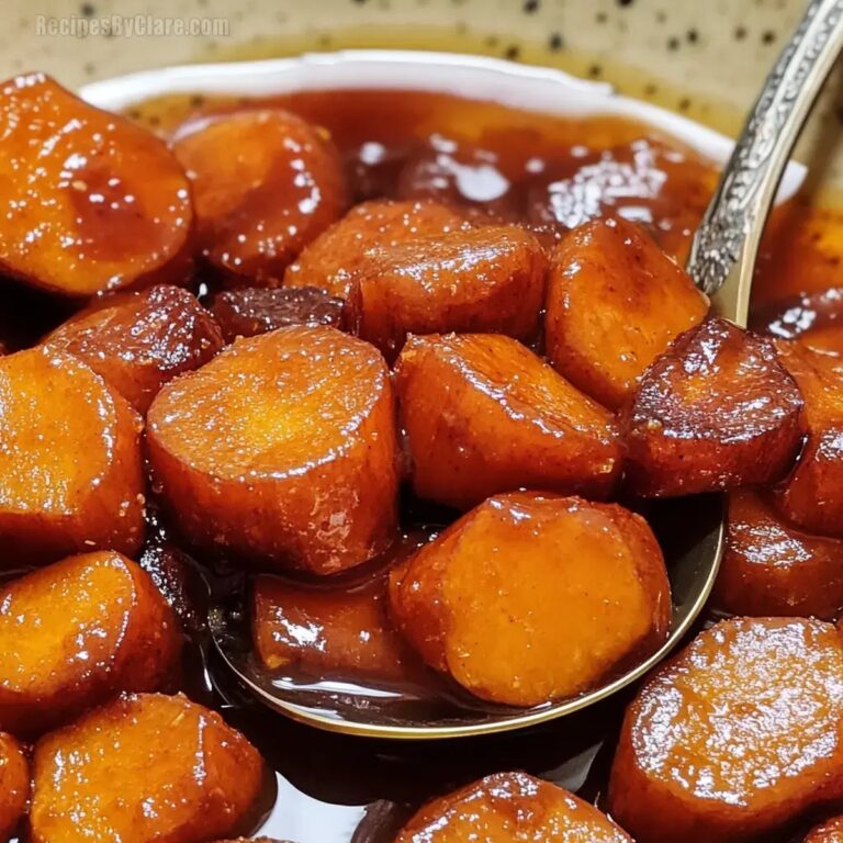 Candied Yams Warm Spices Recipe