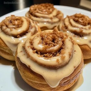 Biscoff Cookie Butter Cinnamon Rolls Recipe