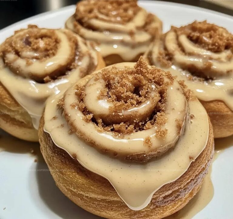Biscoff Cookie Butter Cinnamon Rolls Recipe