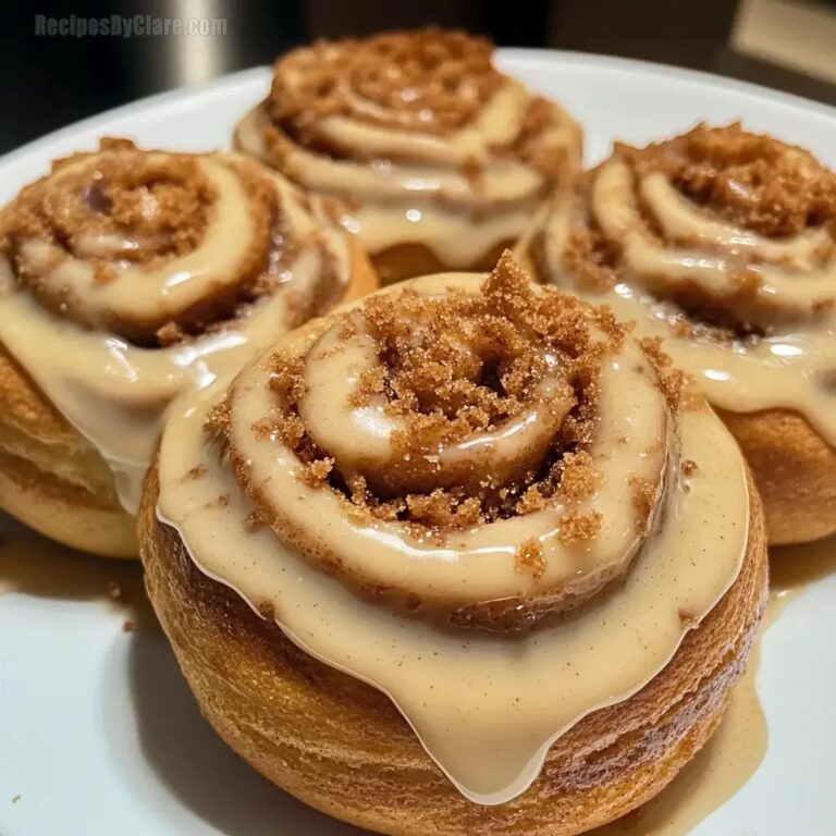 Biscoff Cookie Butter Cinnamon Rolls Recipe