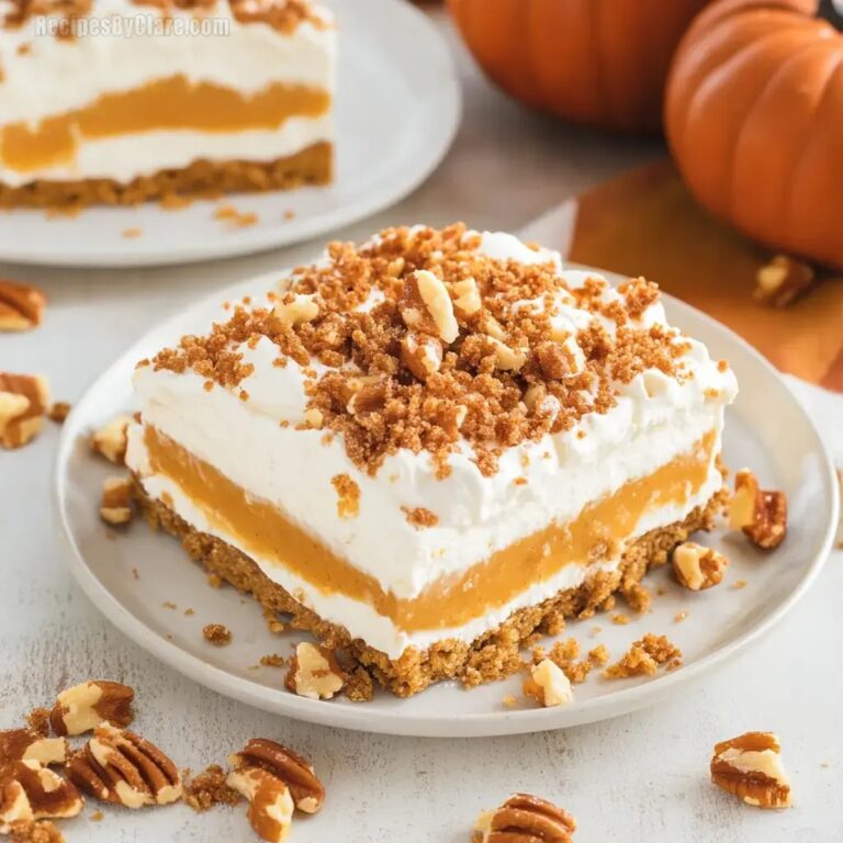 No Bake Pumpkin Delight Recipe