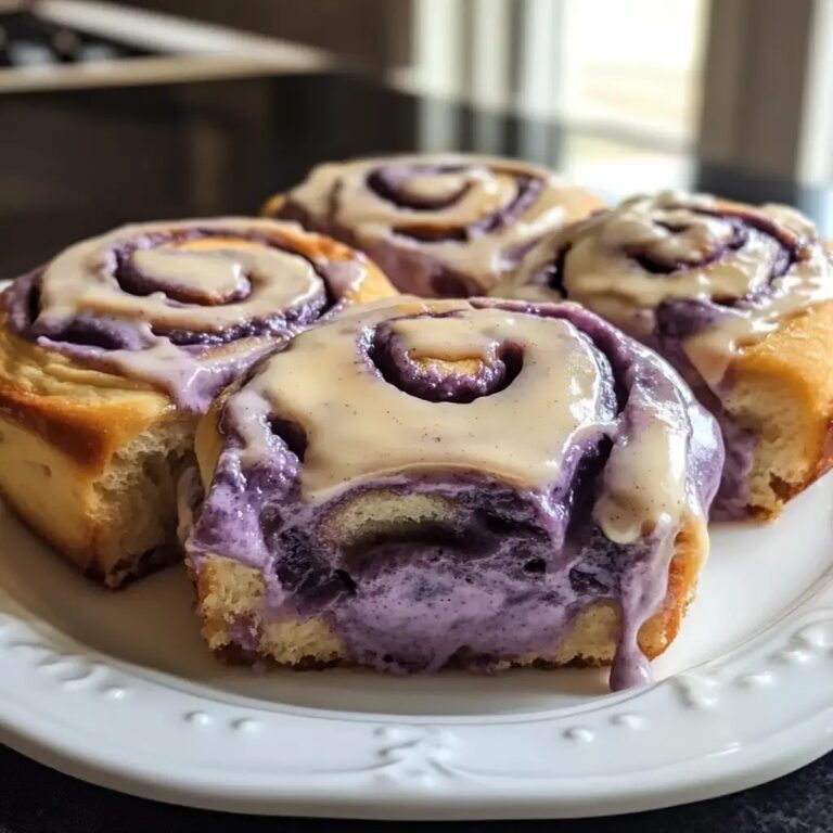 Ube Cinnamon Rolls Recipe