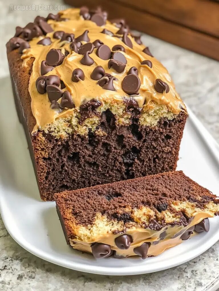Chocolate Peanut Butter Swirl Bread Recipe