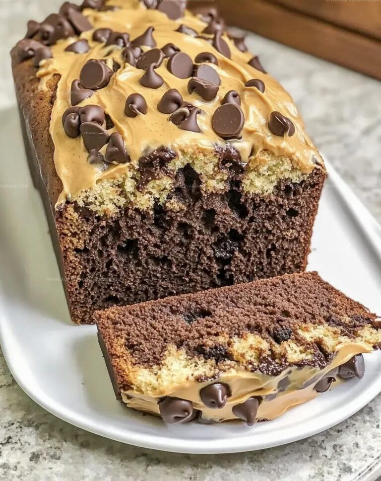 Chocolate Peanut Butter Swirl Bread Recipe