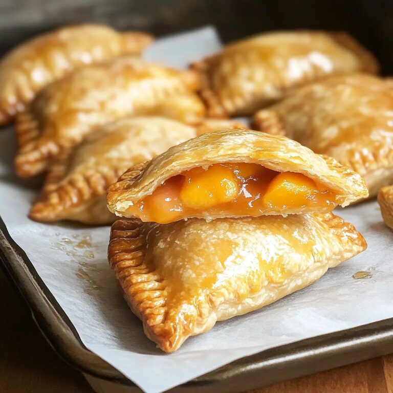 Peach Hand Pies Recipe