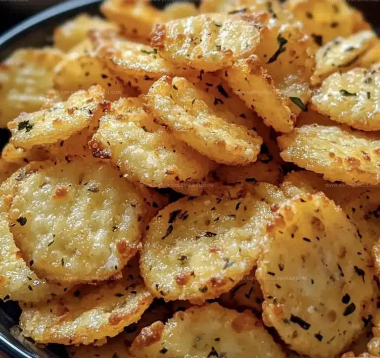 Cheesy Garlic Ritz Bits Snacks Recipe