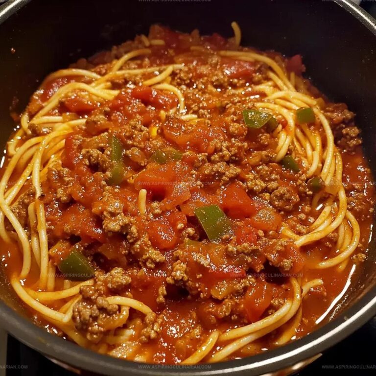 Hearty Spaghetti Meat Sauce Recipe