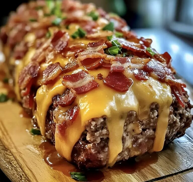 Bacon Cheeseburger Meatloaf Recipe