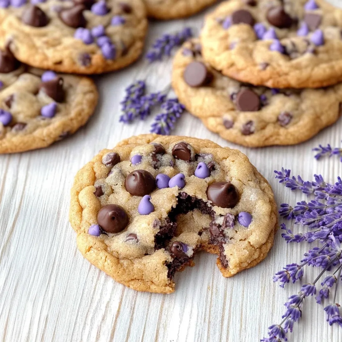 Lavender Chocolate Chip Cookies Recipe
