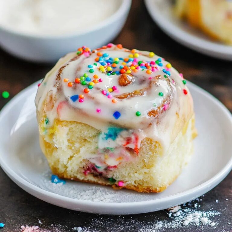 Funfetti Cinnamon Rolls Recipe