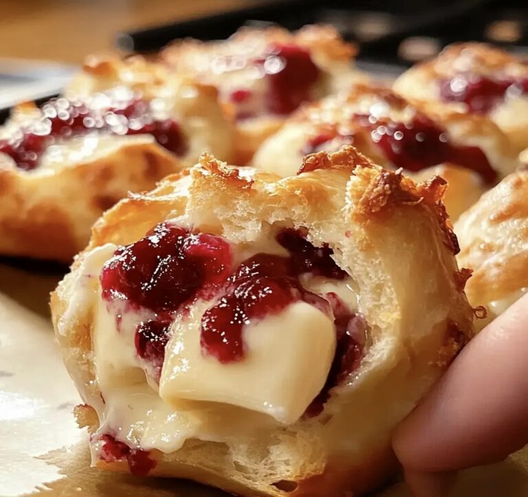 Cranberry Brie Bombs Recipe