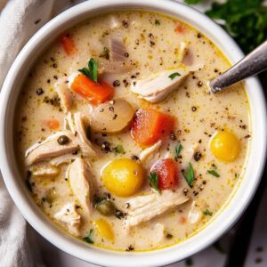 Easy Leftover Turkey Soup Recipe
