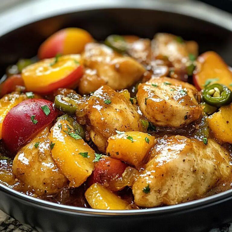 Jalapeno Peach Chicken Recipe