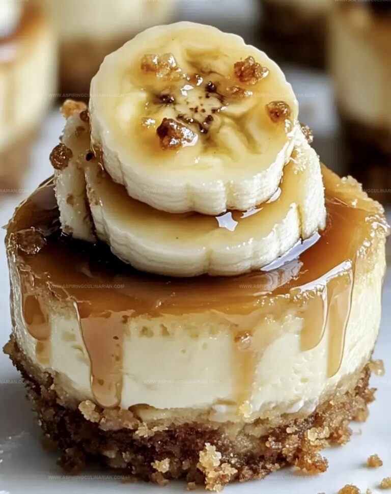 Banana Foster Cheesecake Cups Recipe