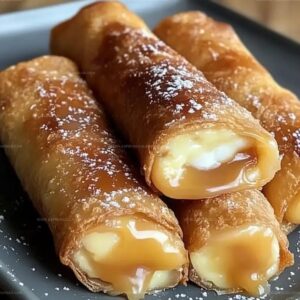 Cheesecake Egg Rolls Recipe