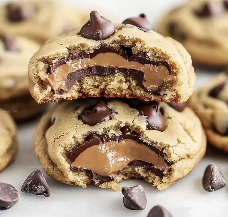 Peanut Butter Cup Stuffed Cookies Recipe