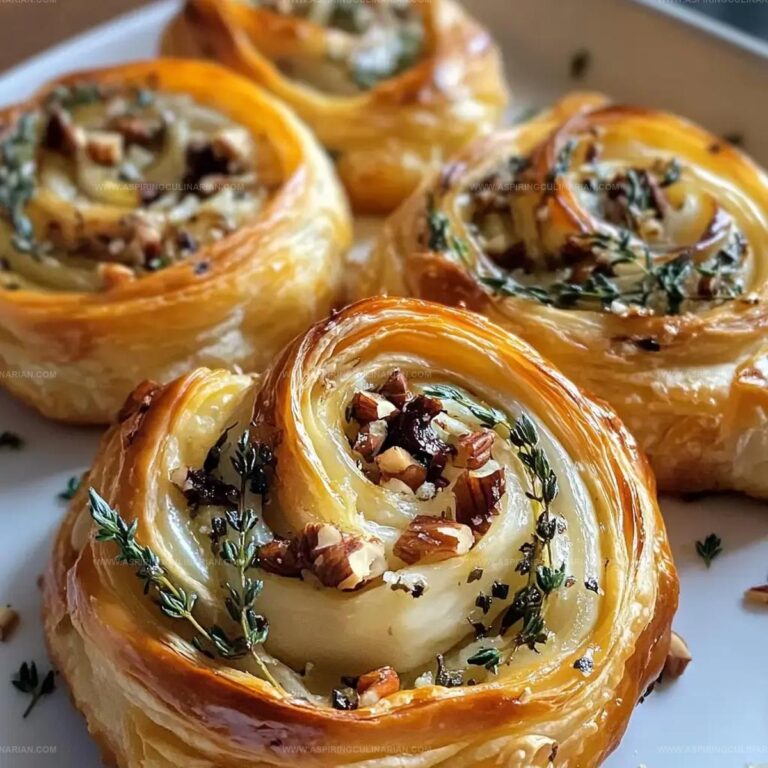 Blue Cheese Walnut Twirls Recipe