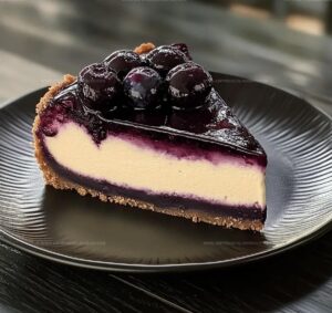 Blueberry Compote Cheesecake Recipe