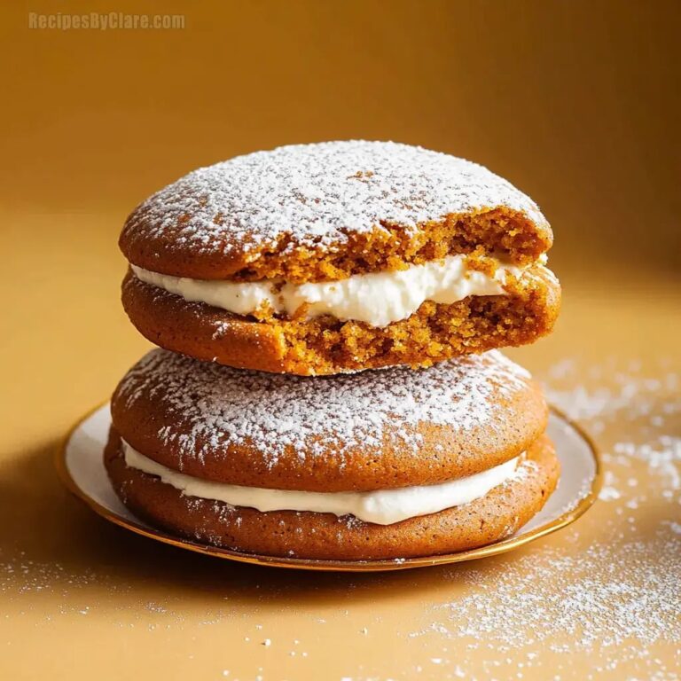 Pumpkin Whoopie Pies Creamy Filling Recipe