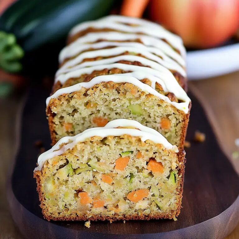 Carrot Apple Zucchini Bread Recipe