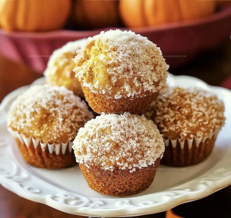 Pumpkin Spice Doughnut Hole Muffins Recipe